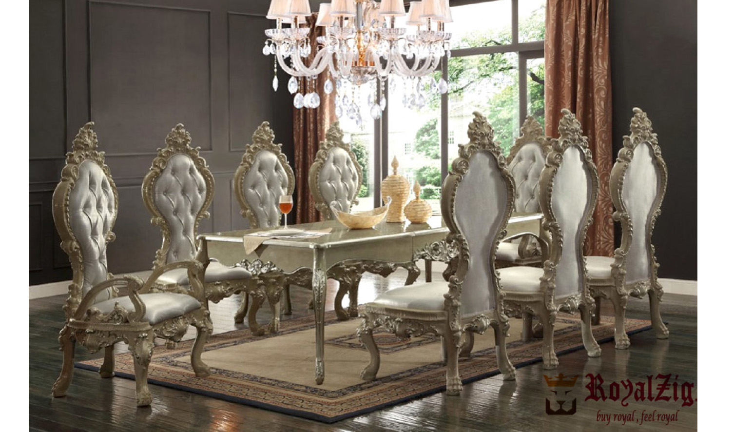 Luxury handcrafted dining tables