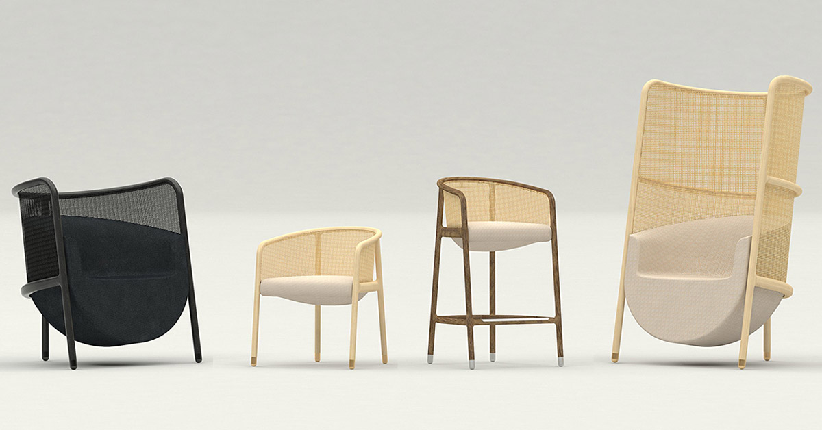Modern Masque Chair collection