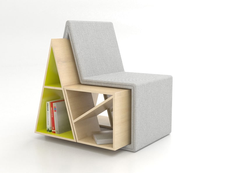 Multifunctional pieces of furniture