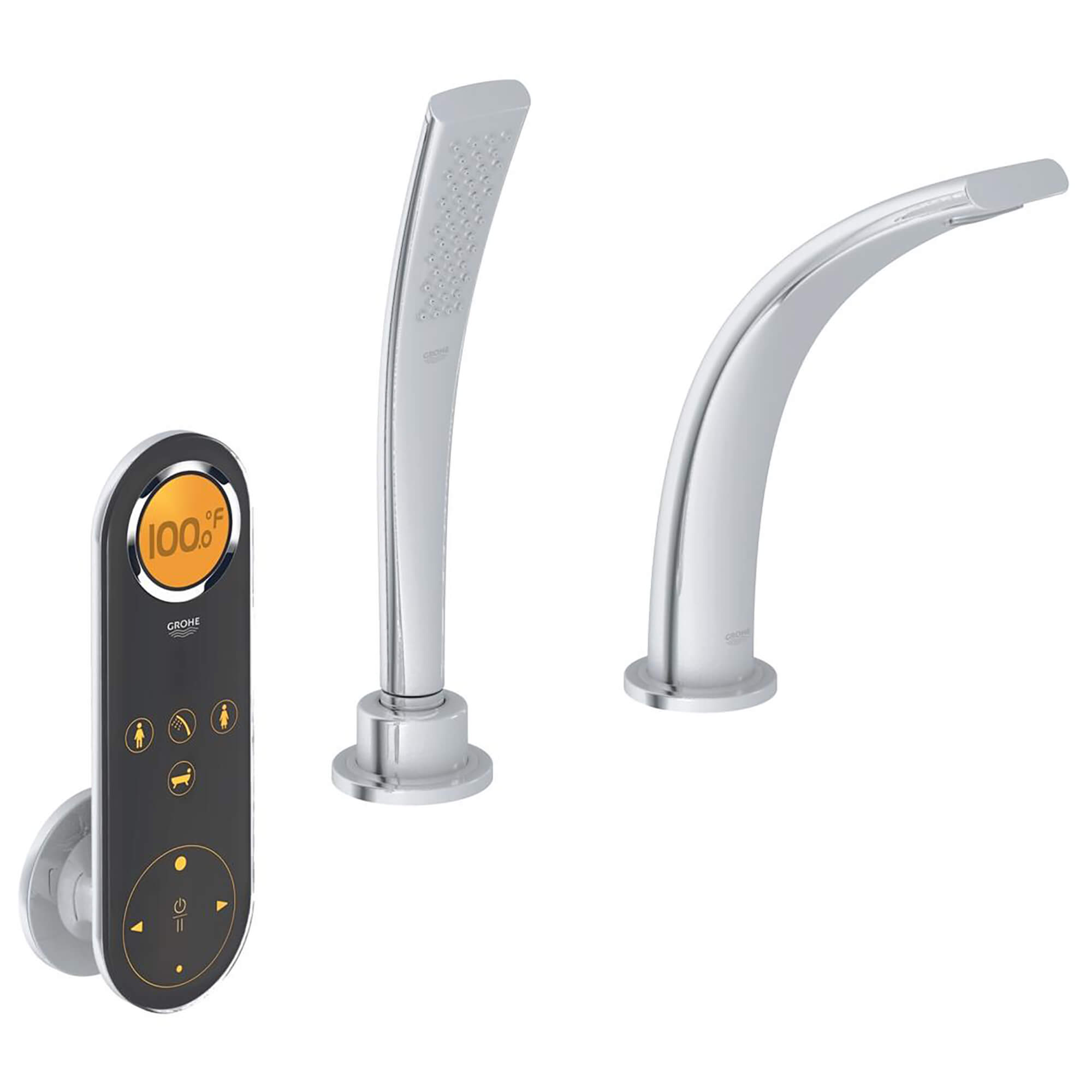 Ondus Bath Digital automatic faucets by Grohe