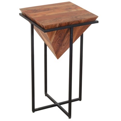 Side table pyramid shape