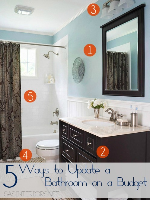 Update your bathroom on a budget