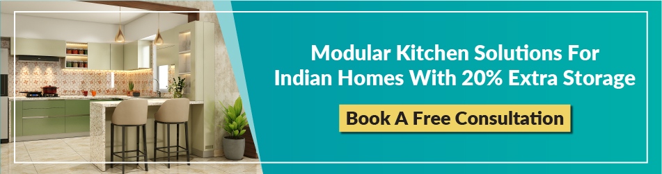 Modular kitchen solutions for Indian homes with 20% additional storage space