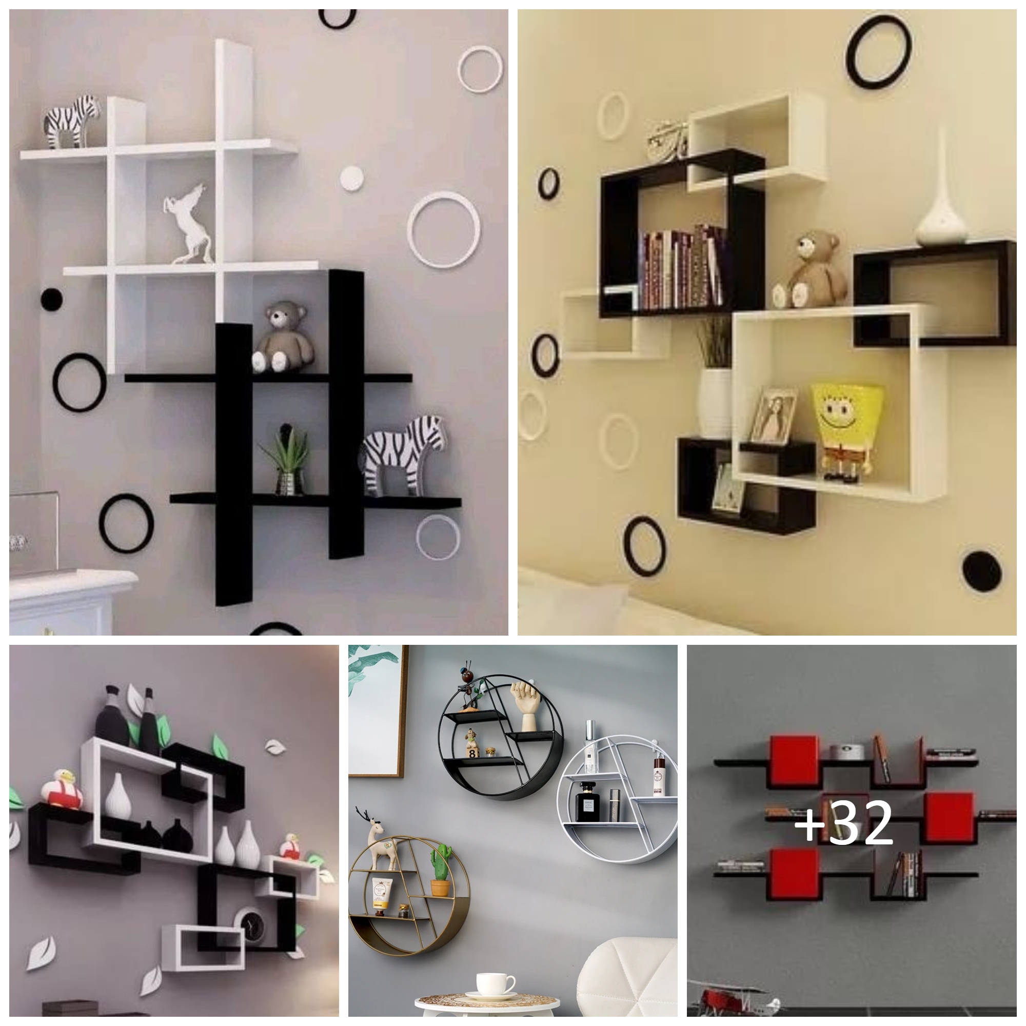 Ways to Use Decorative Wall Shelves