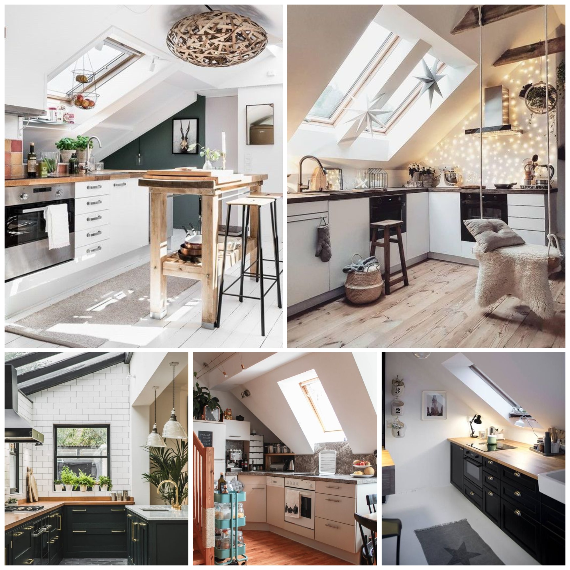 Inspiring And Functional Attic Kitchen Decor Ideas