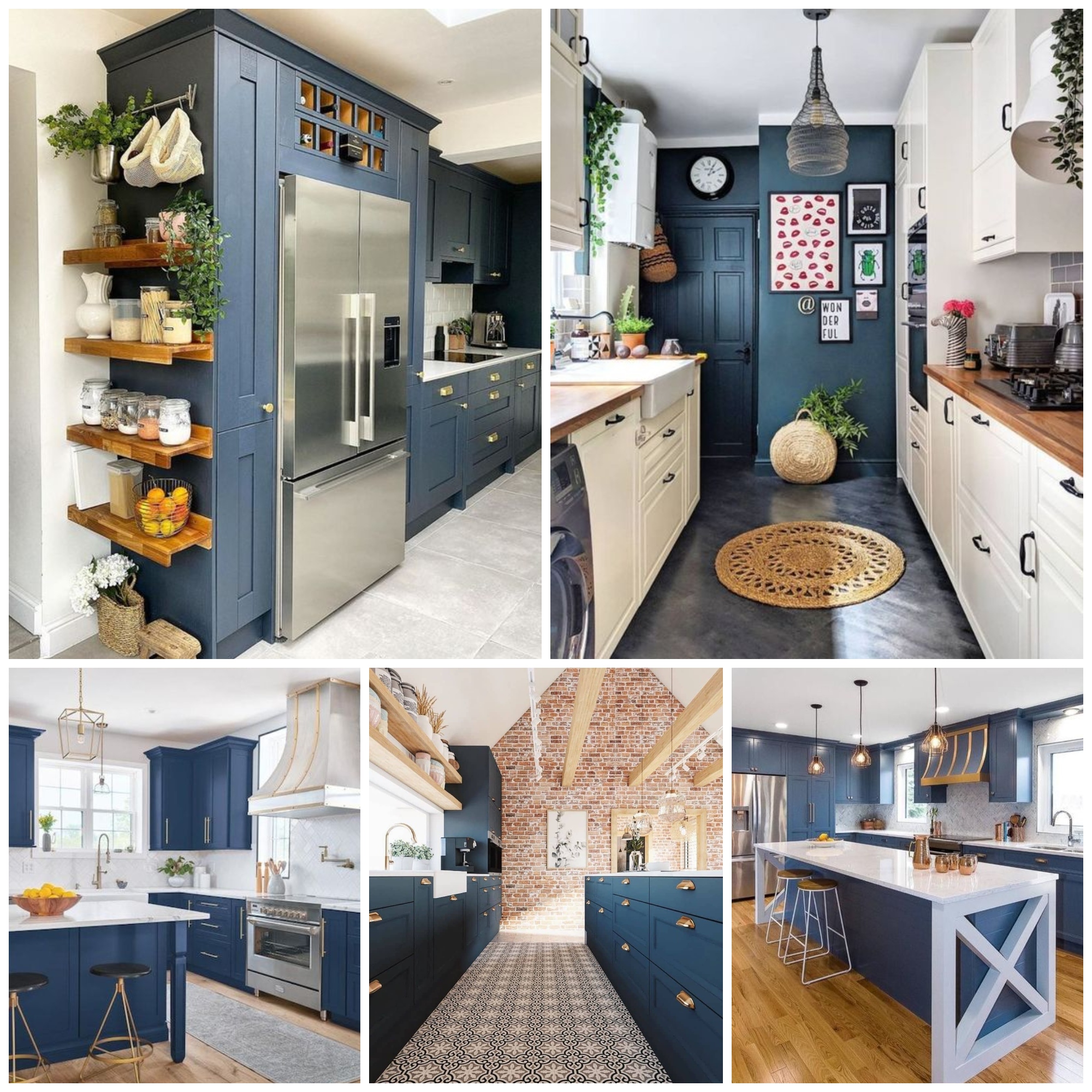 Amazing Blue and White Kitchen Decor Ideas
