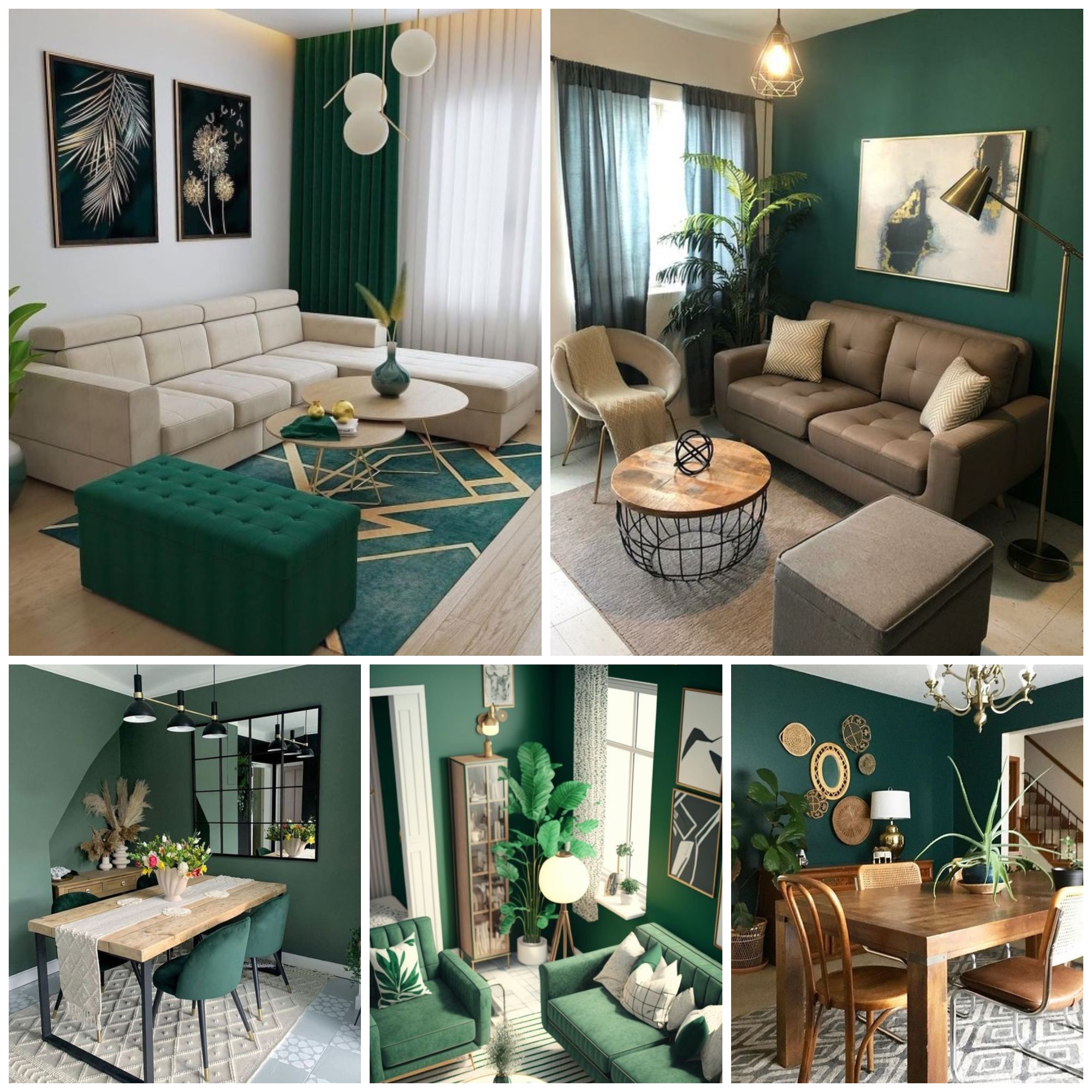 Green Interior Design Ideas to Refresh Your Rooms