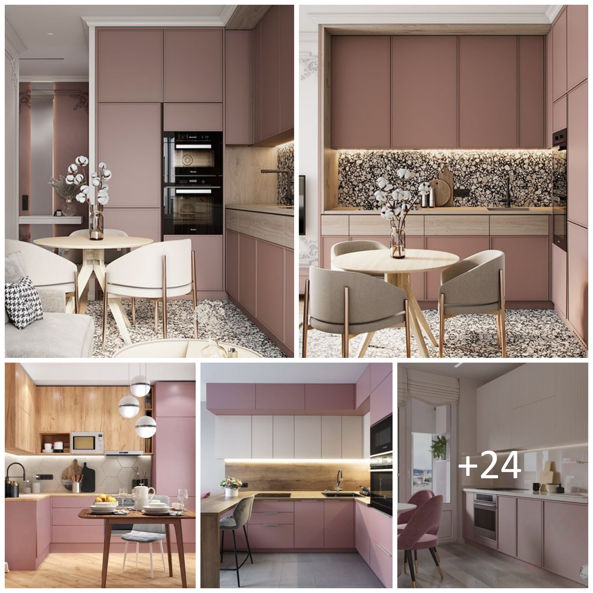 Pink Kitchen Style Ideas