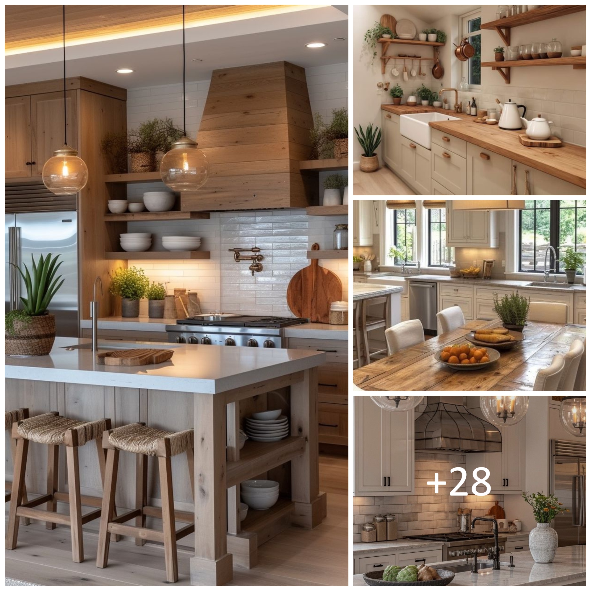 Gorgeous Rustic Kitchen Designs That Will Attract Your Attention