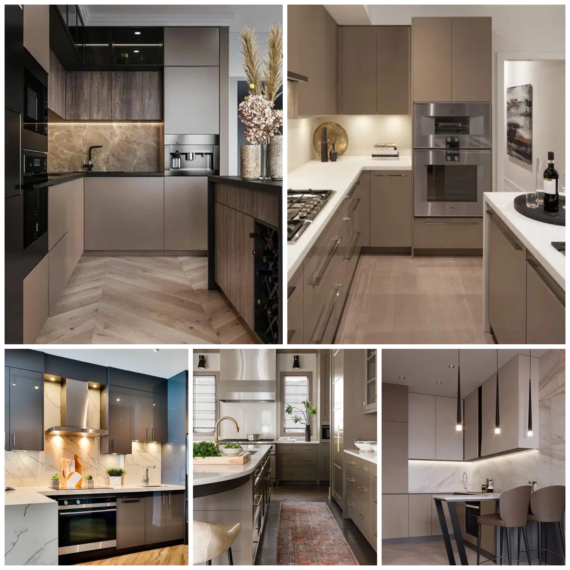 Grey And Taupe Kitchens Design Ideas