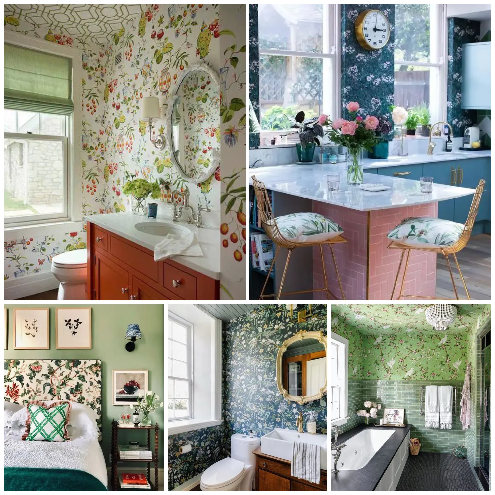 Floral Print Home Decor Ideas