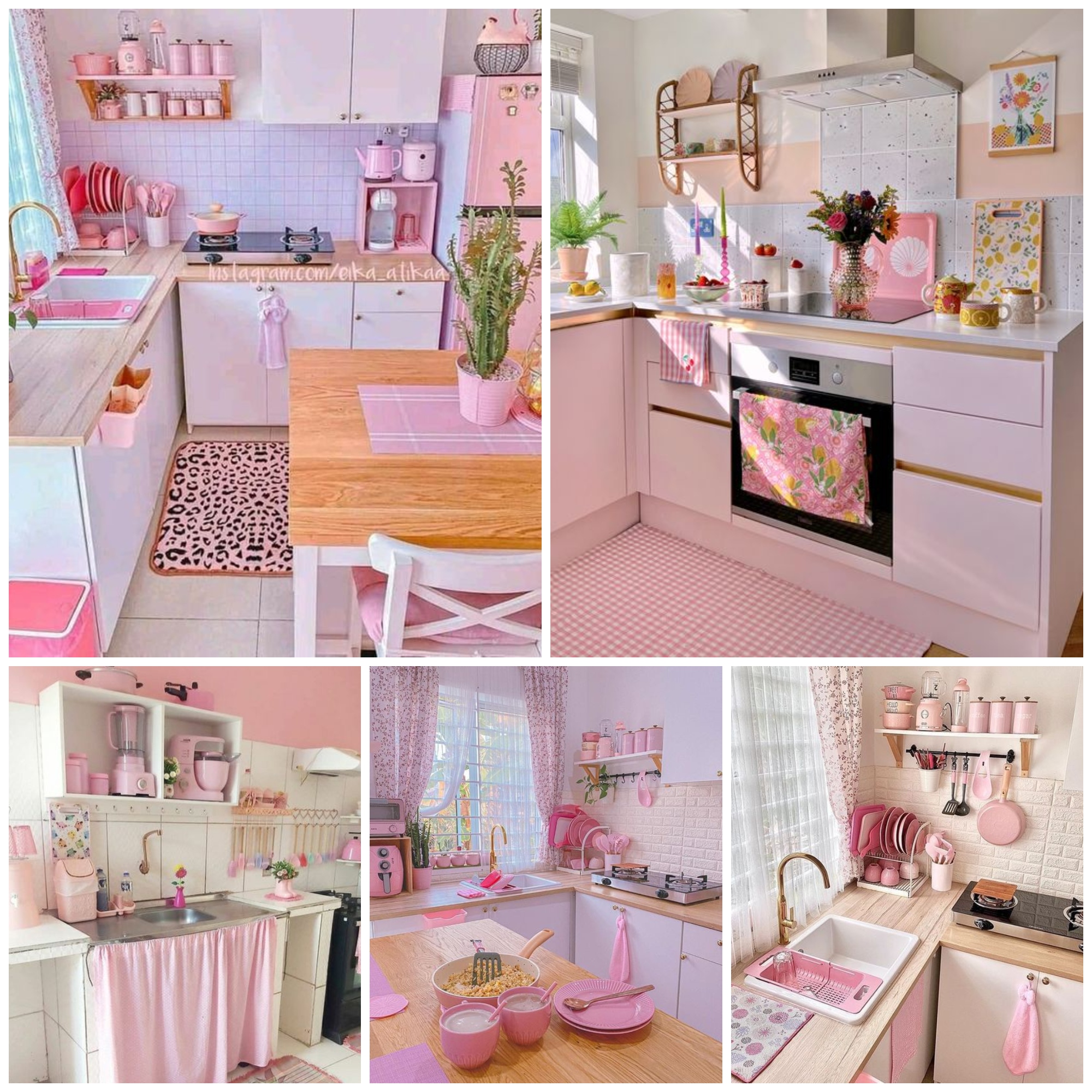 Pink Kitchens That Are Oh-So-Happy