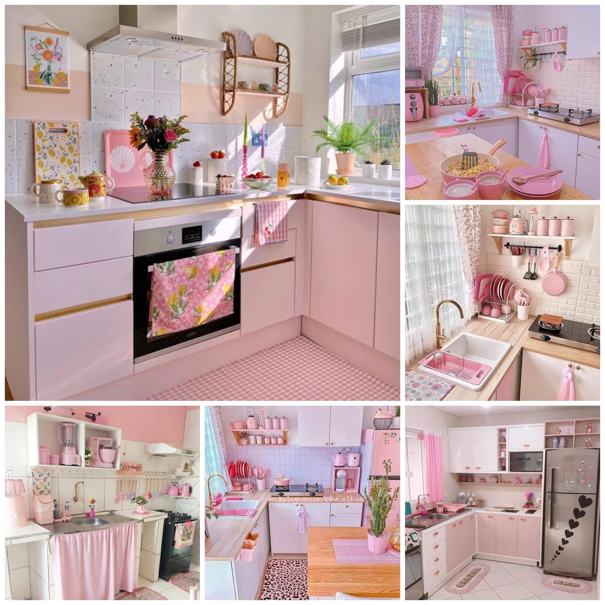Best Pink Kitchens ideas
