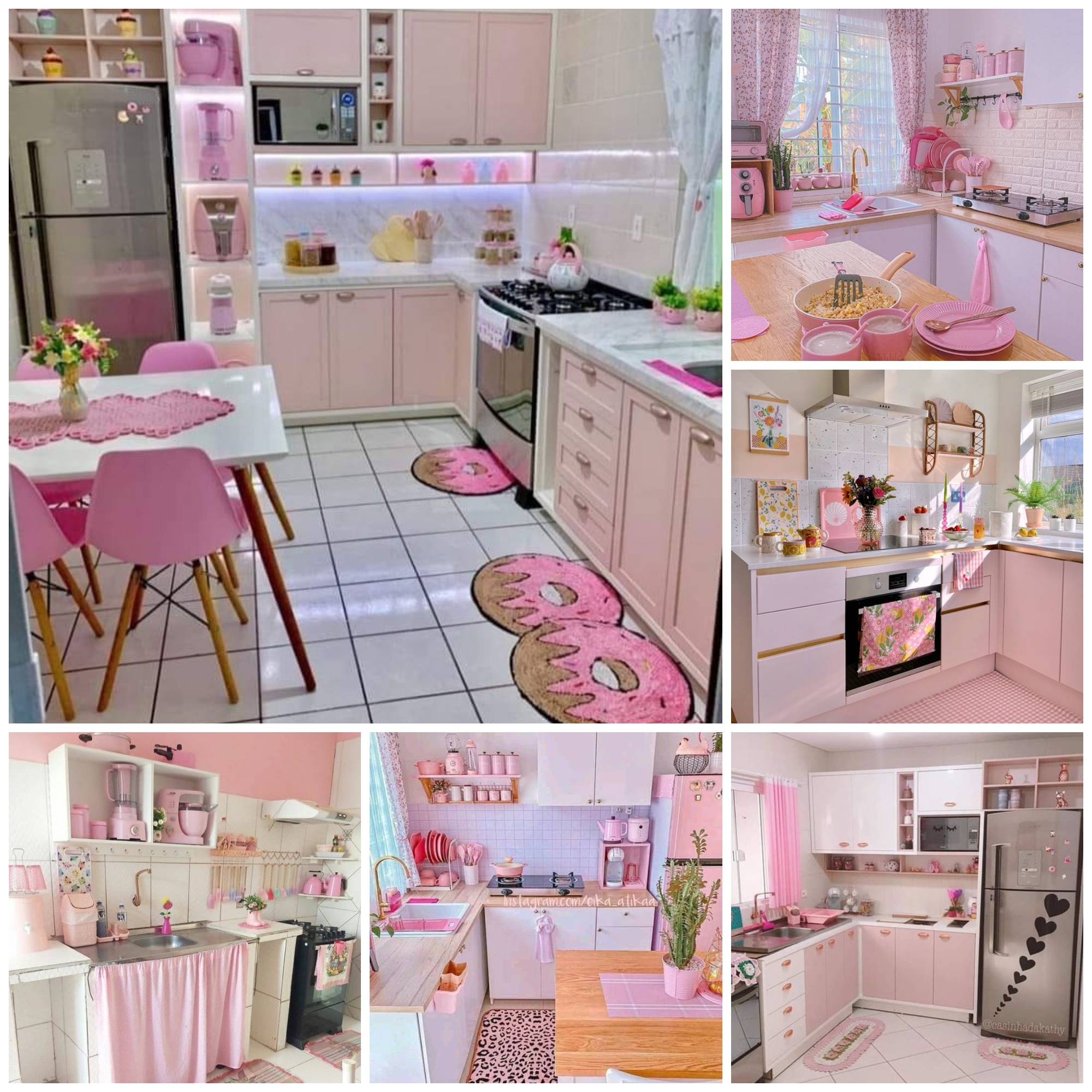 Pink Kitchens That Embrace Barbiecore In A Big Way