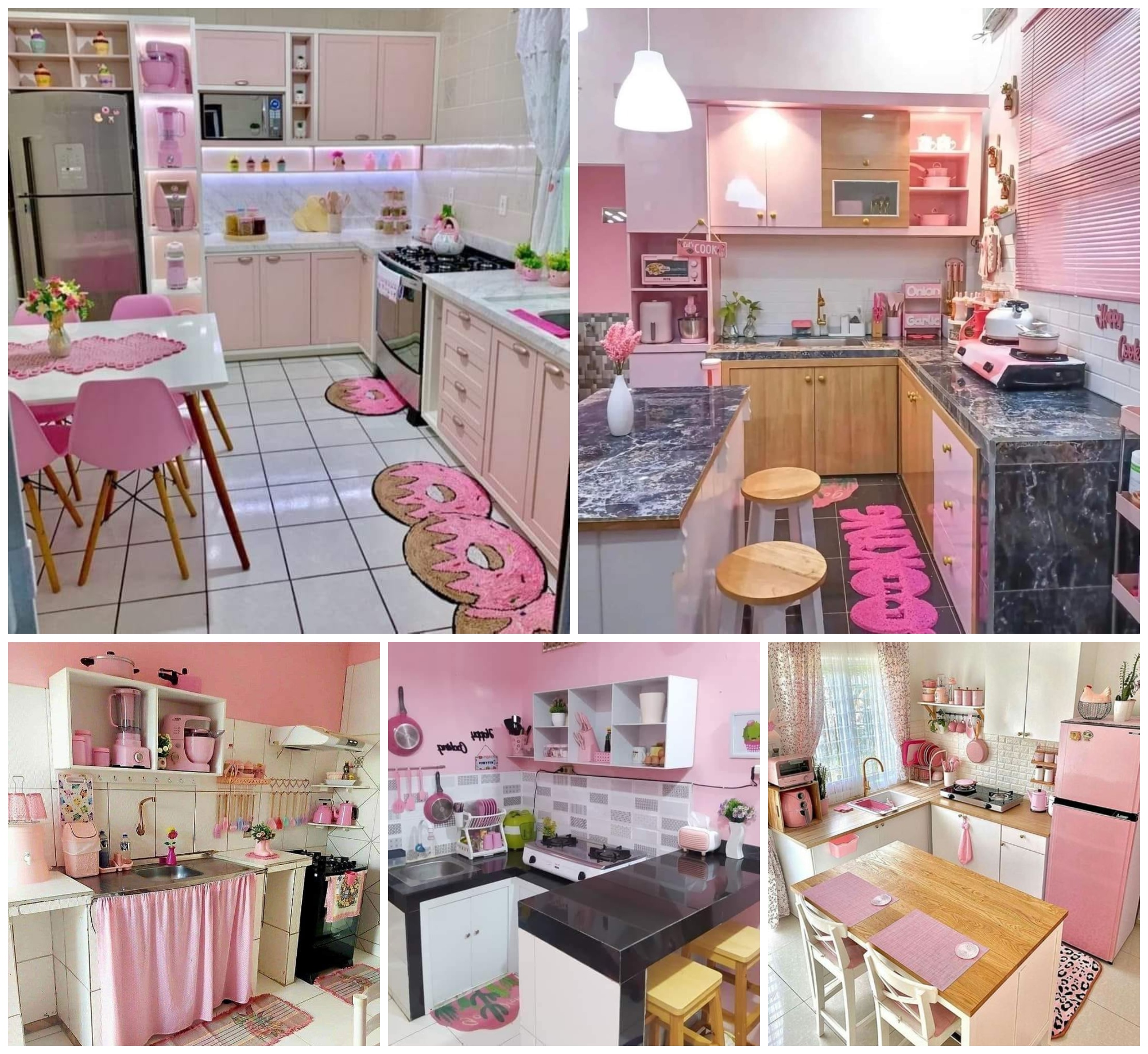 Kitchen Ideas That Will Make You Think Pink