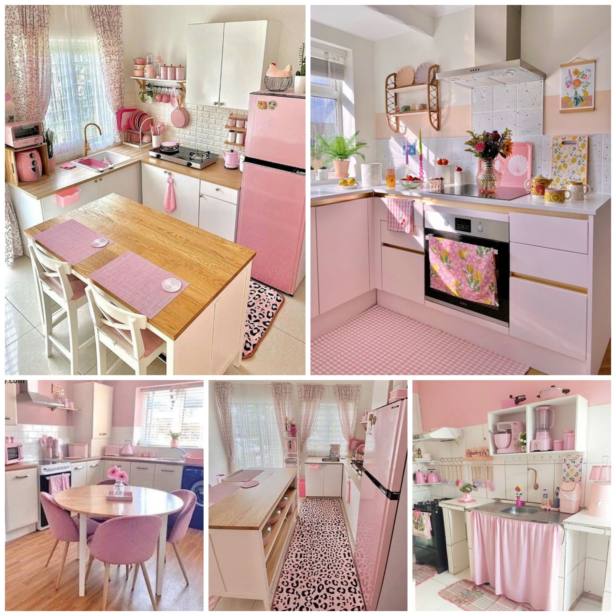 Get inspired with PINK KITCHEN IDEAS