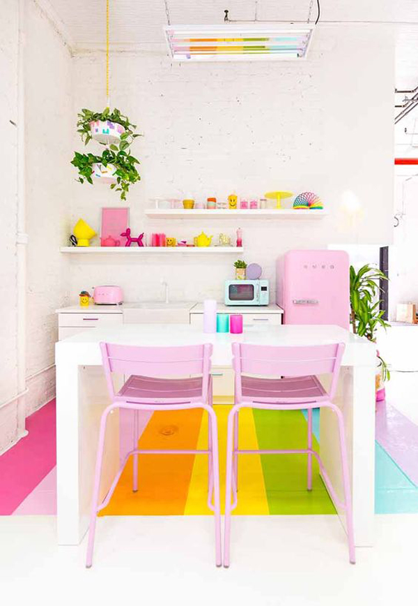 Rainbow kitchen ideas
