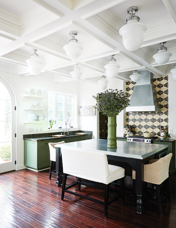 Gallery of colorful kitchens in the house and at home