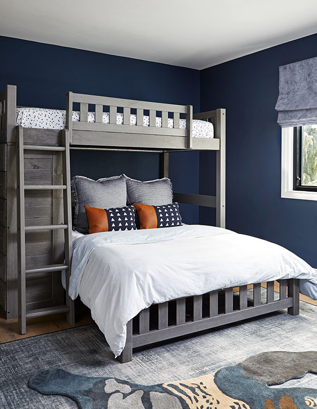 Bunk bed in the boys' room