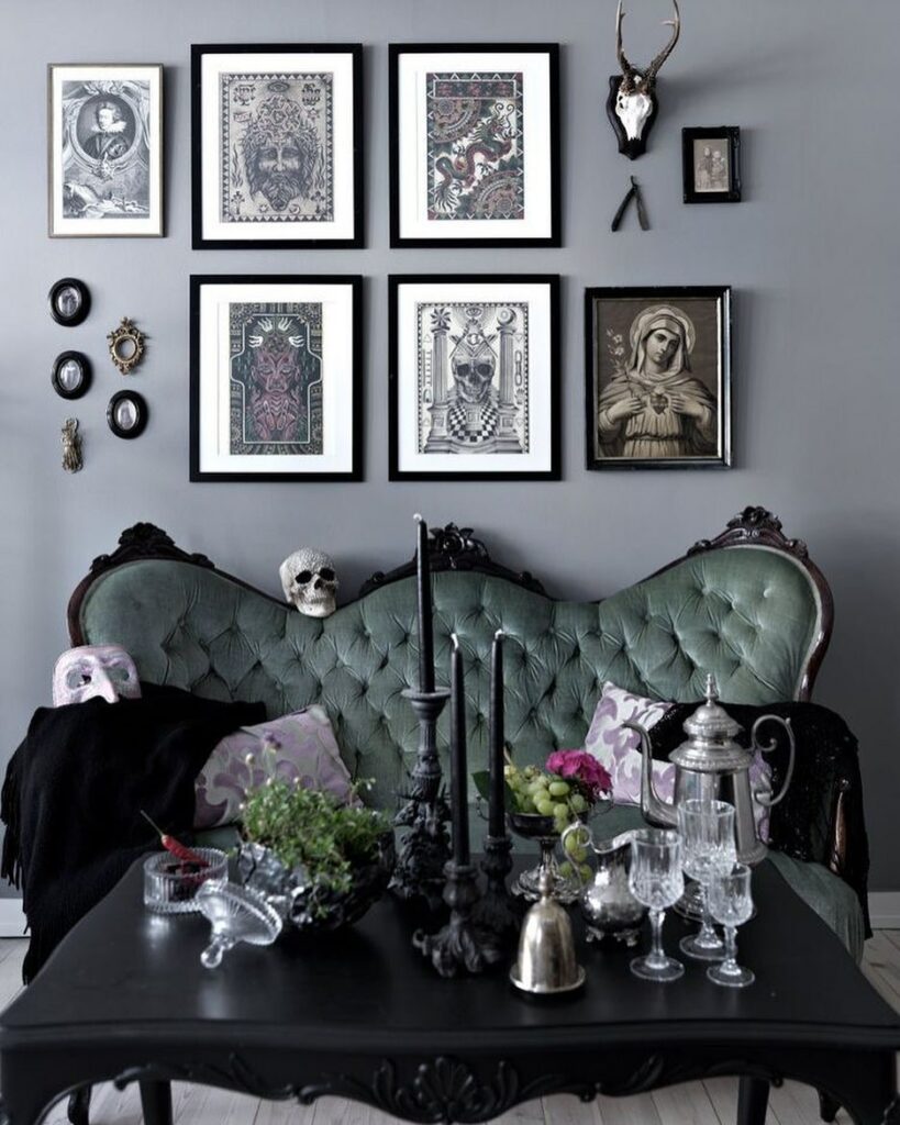 Gothic living room