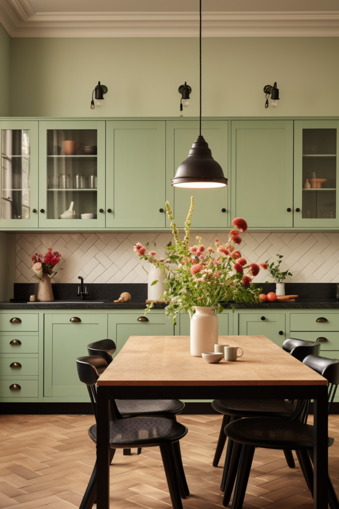 23 green kitchen cabinet ideas that are every home cook's dream