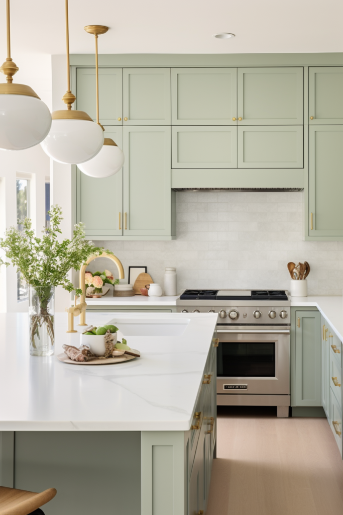 23 green kitchen cabinet ideas that are every home cook's dream