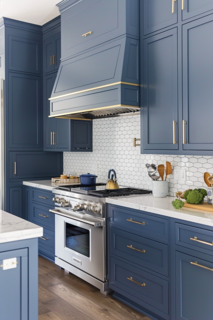 Over 60 vibrant kitchens with blue cabinets