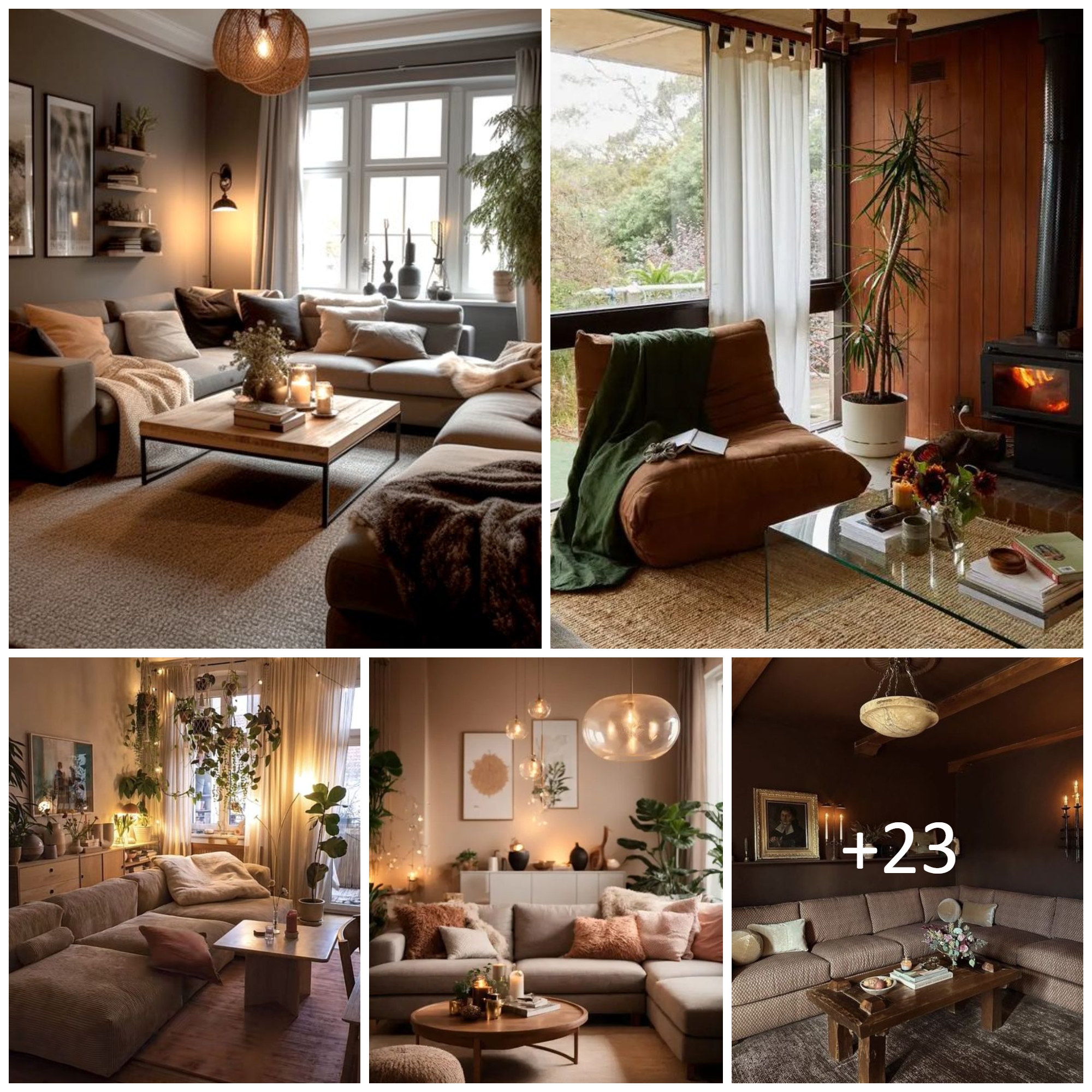 Earthy Interior Design Living Room Ideas