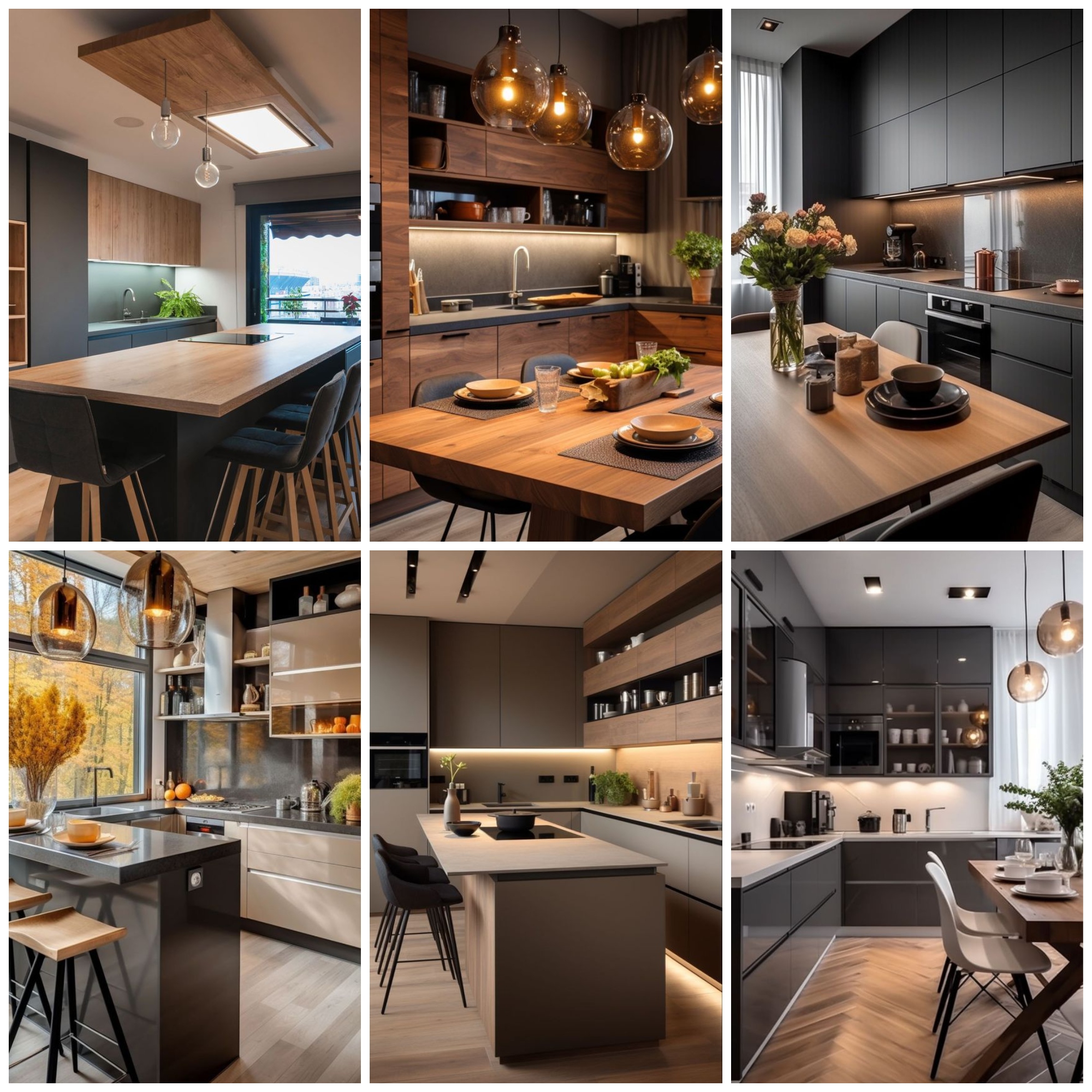 Once You Black You Can Never Go Back! Modern Black Kitchen Cabinets Ideas