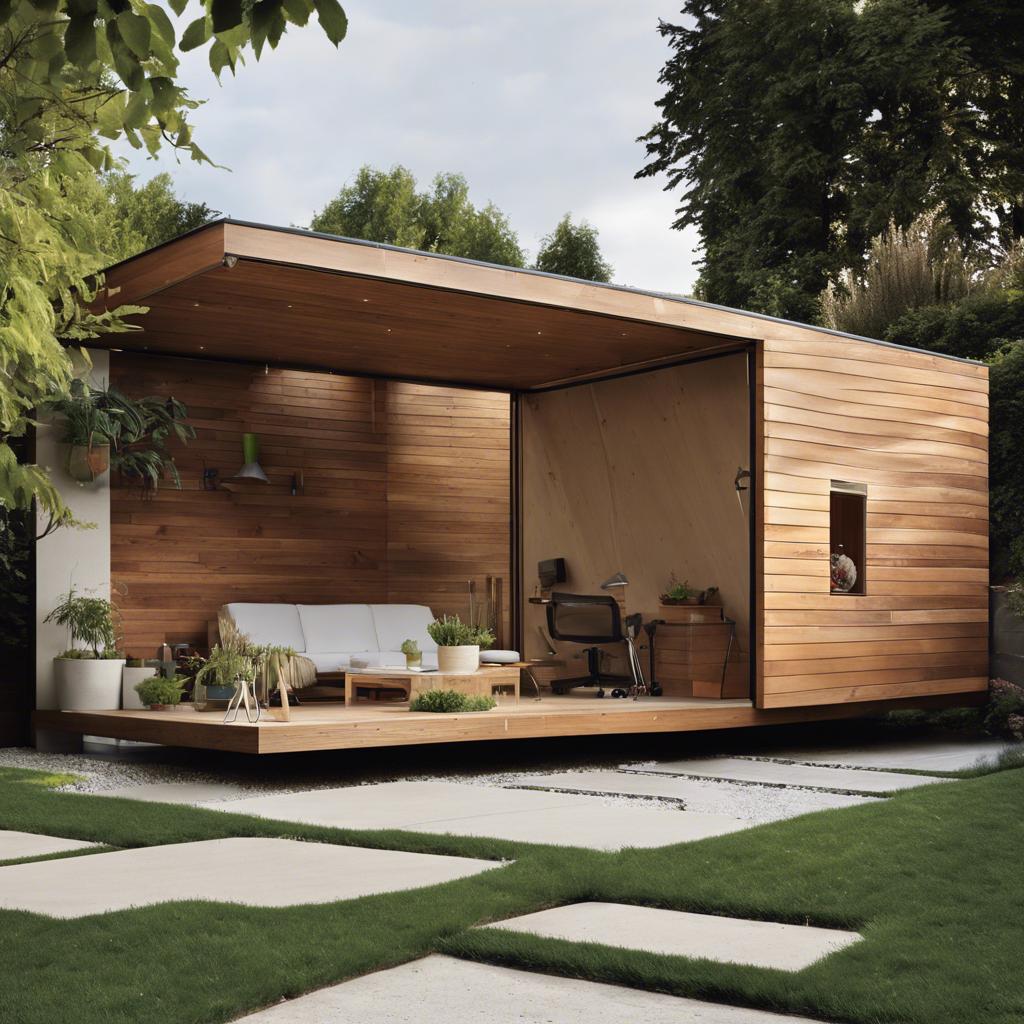 Embracing Minimalism: Sleek and Stylish Modern Shed Designs