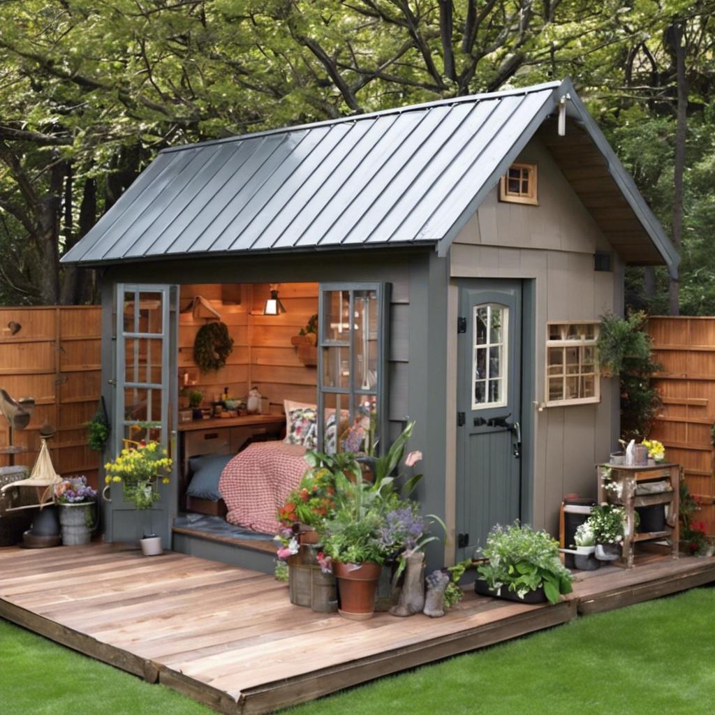 From Concept to Creation: Planning Your Perfect Backyard Shed Design