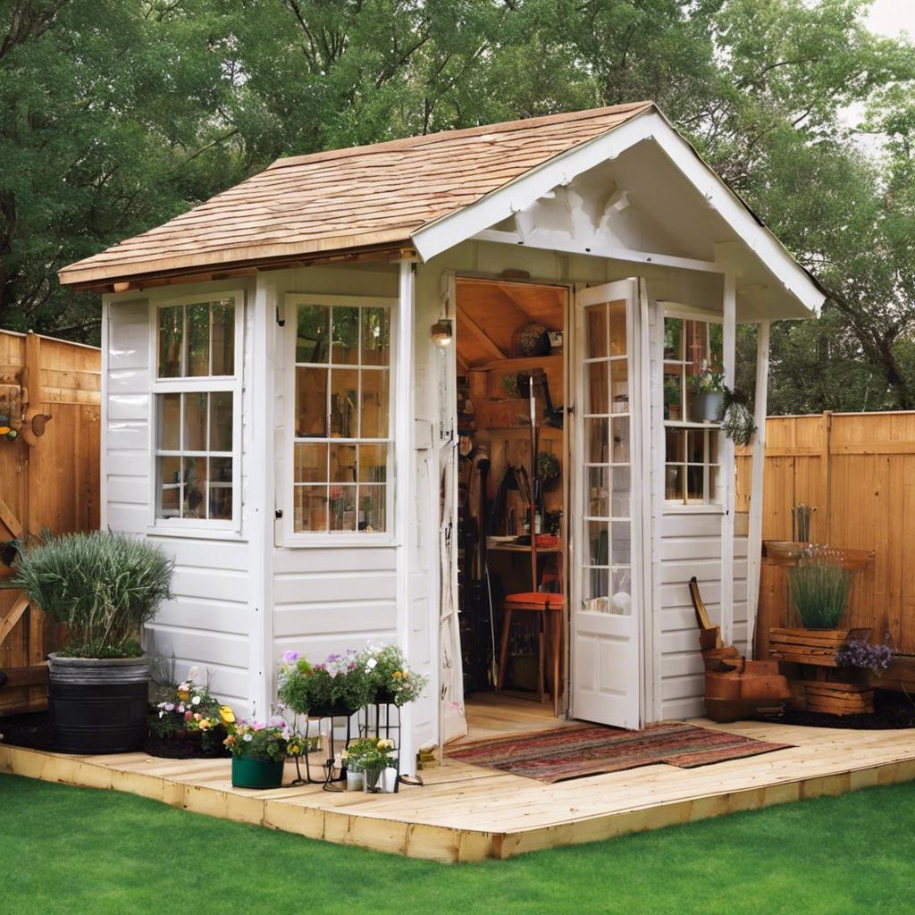 Multi-Functional Masterpiece: Innovative Uses for Backyard Shed Designs