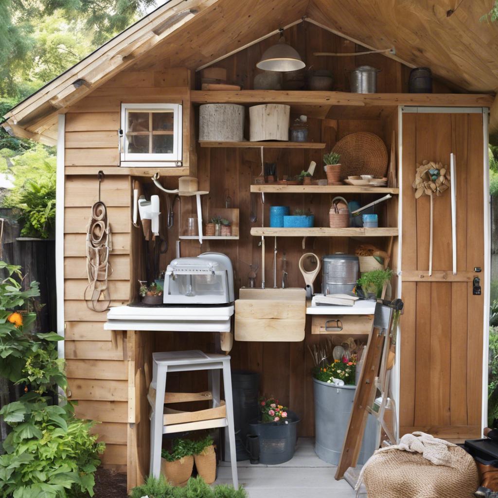 Lighting the Way: Illumination Ideas for Backyard Shed Design
