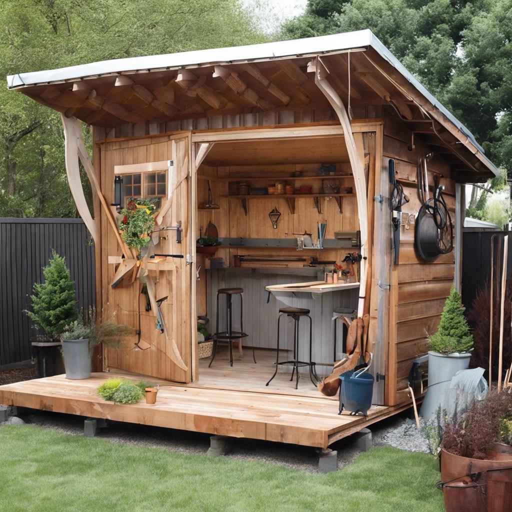 Blending In: Camouflaging Your Backyard Shed Design with the Surroundings