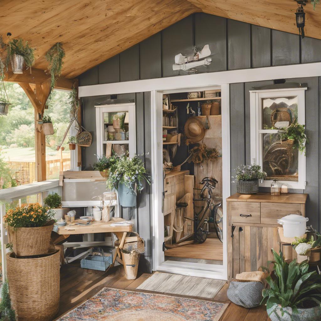 Utilizing Vertical Storage Solutions in Your Backyard⁢ Shed Design