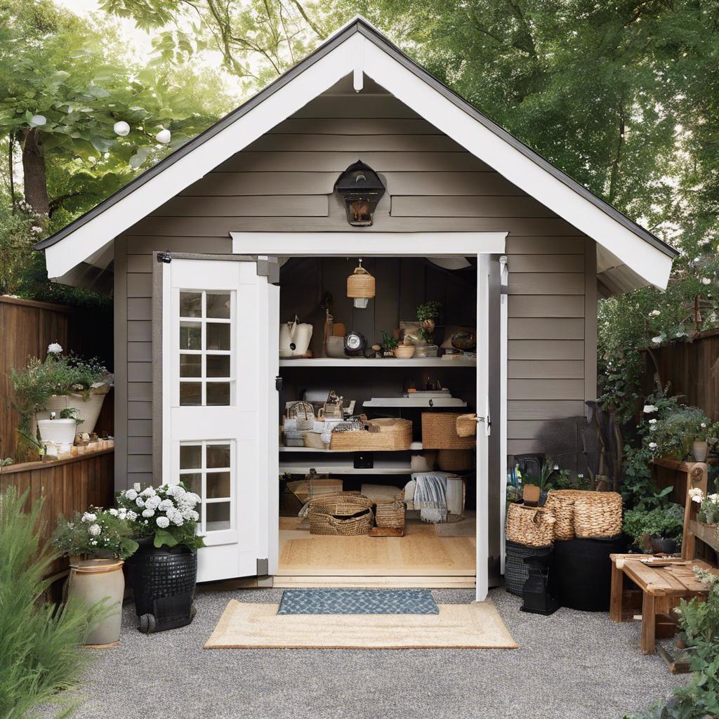 Incorporating Natural Elements into Your Backyard Shed Design