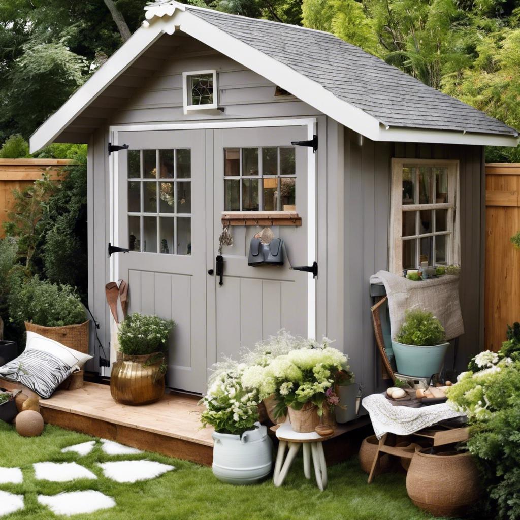 Personalizing Your Backyard Shed: DIY Projects and Customization