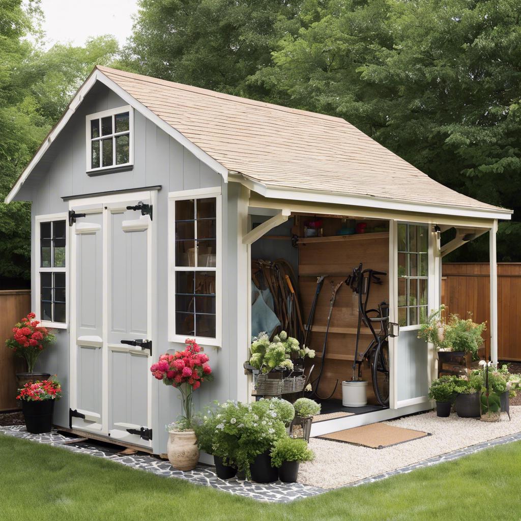 Maintenance Tips for Keeping Your Backyard Shed Looking Stylish