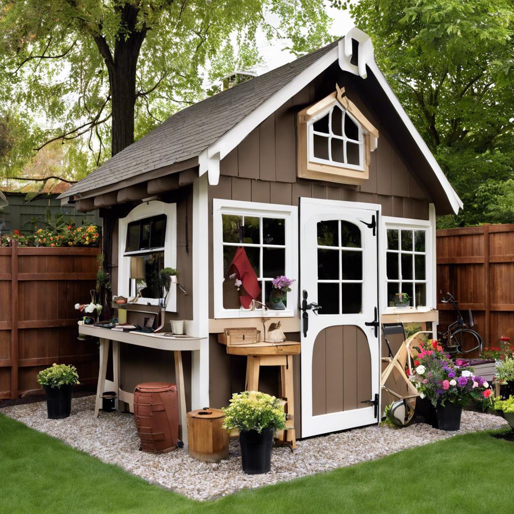 Utilizing Vertical Space: Smart‌ Shelving Ideas for Backyard Sheds