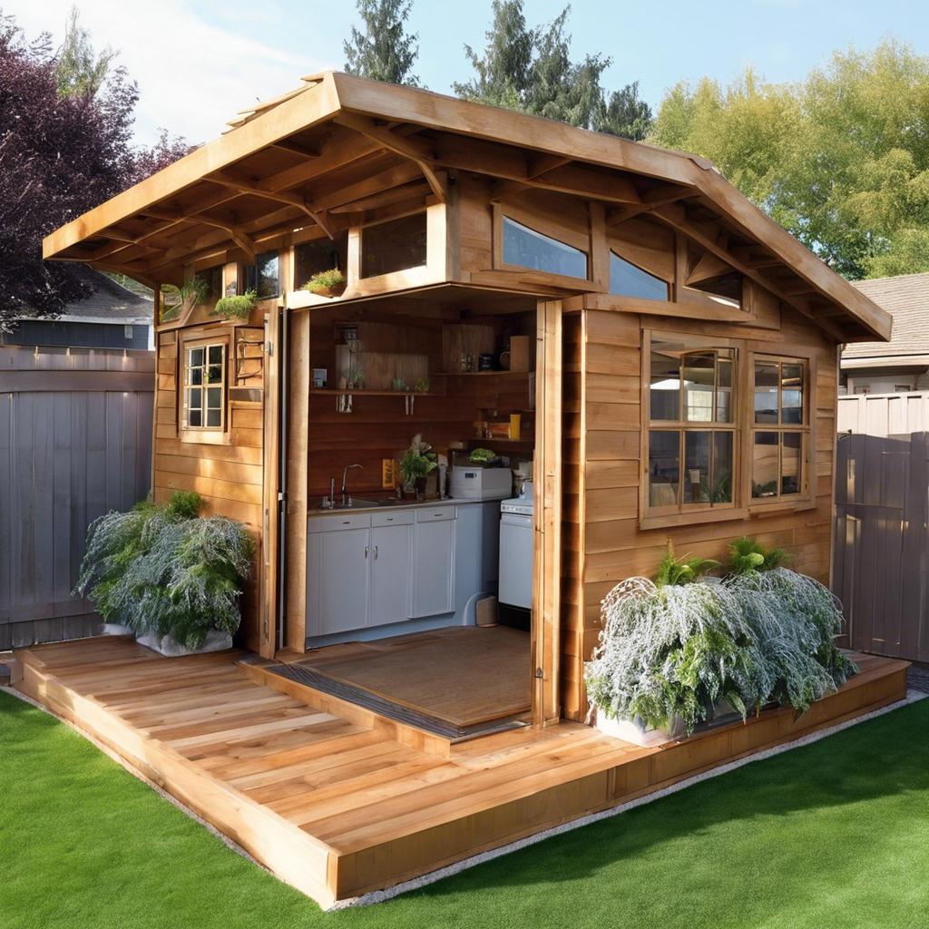 Creating a ⁤Functional⁤ and Stylish Outdoor Workspace