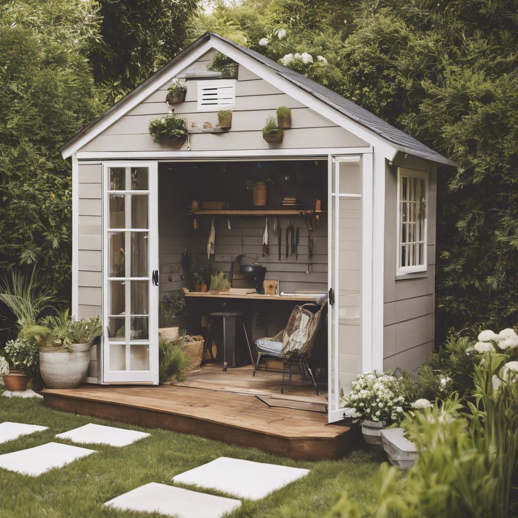 Personalizing Your Outdoor Space with Customized Modern Shed Designs