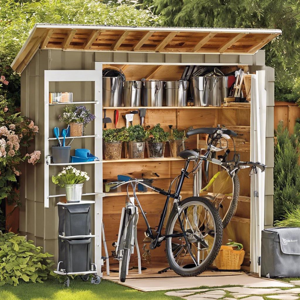 Creative‌ Organization Ideas for Small Garden Sheds