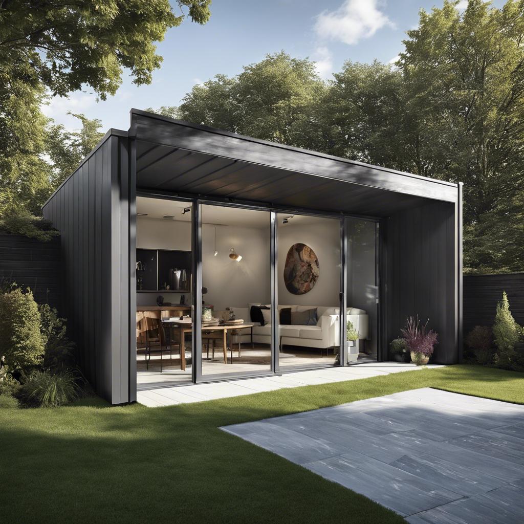 Incorporating ⁢Natural ‌Elements to Enhance the Aesthetic of Flat-Roofed Sheds