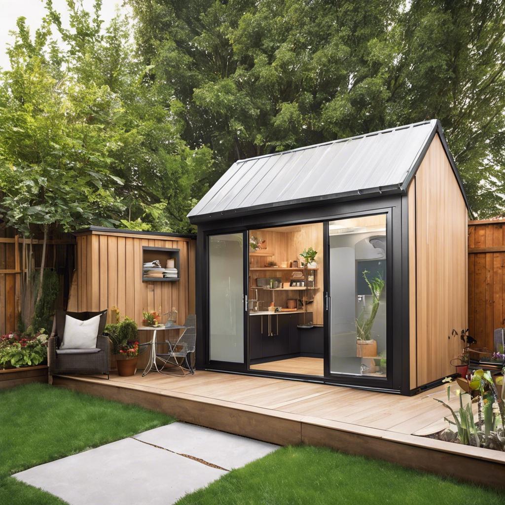 Utilizing Vertical Space in Your Compact Shed