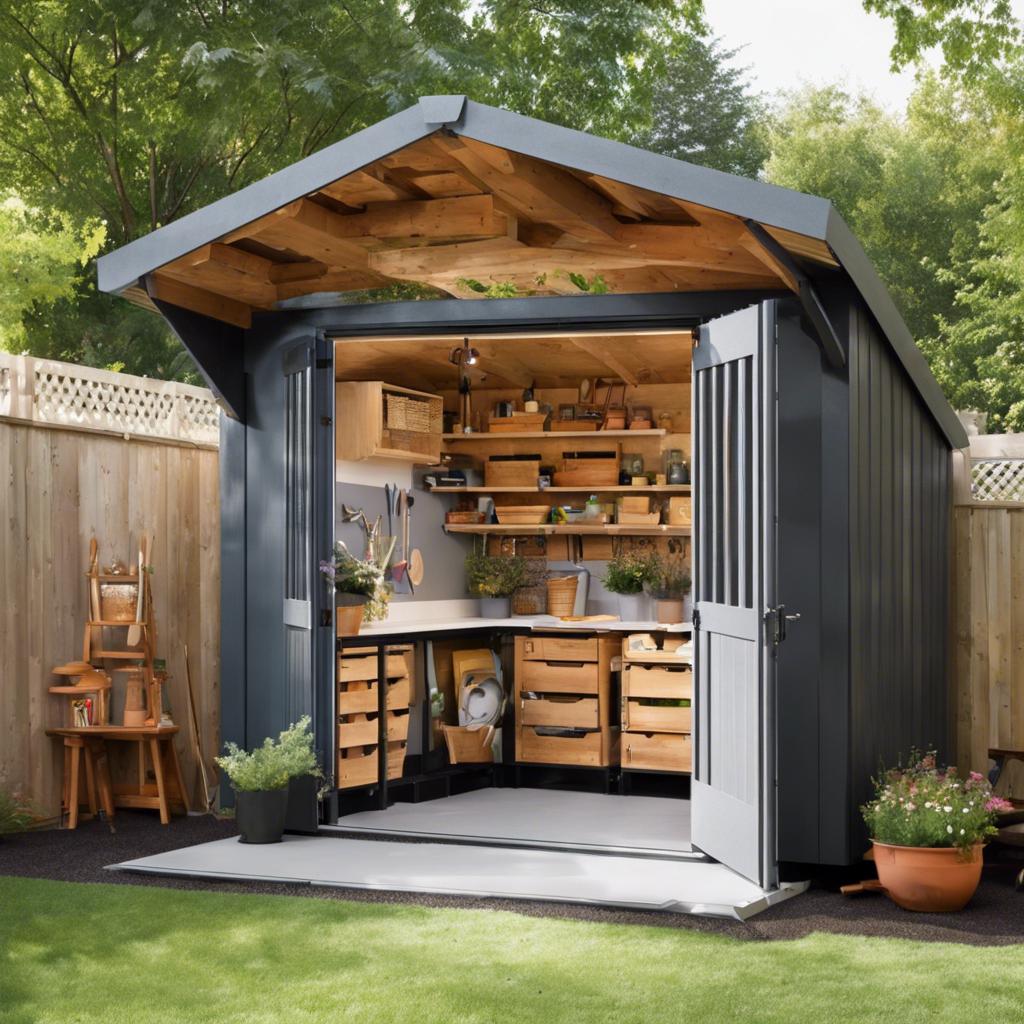 Embracing ⁤Minimalism for a Modern Backyard ⁤Shed ⁣Design