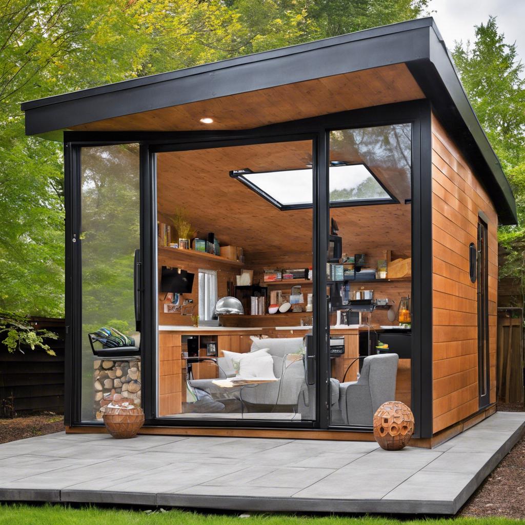 - Selecting the Right Furniture and Decor for Your Modern Shed Hobby Room
