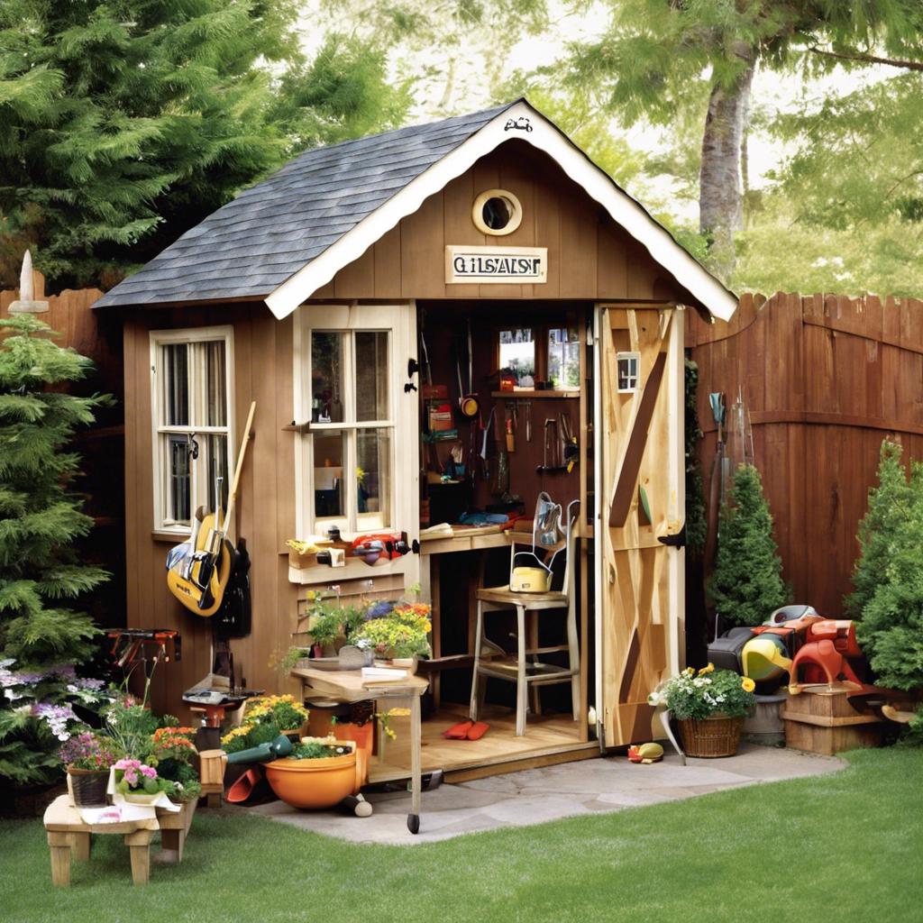 Creative‍ Ways to Transform Your Backyard Shed