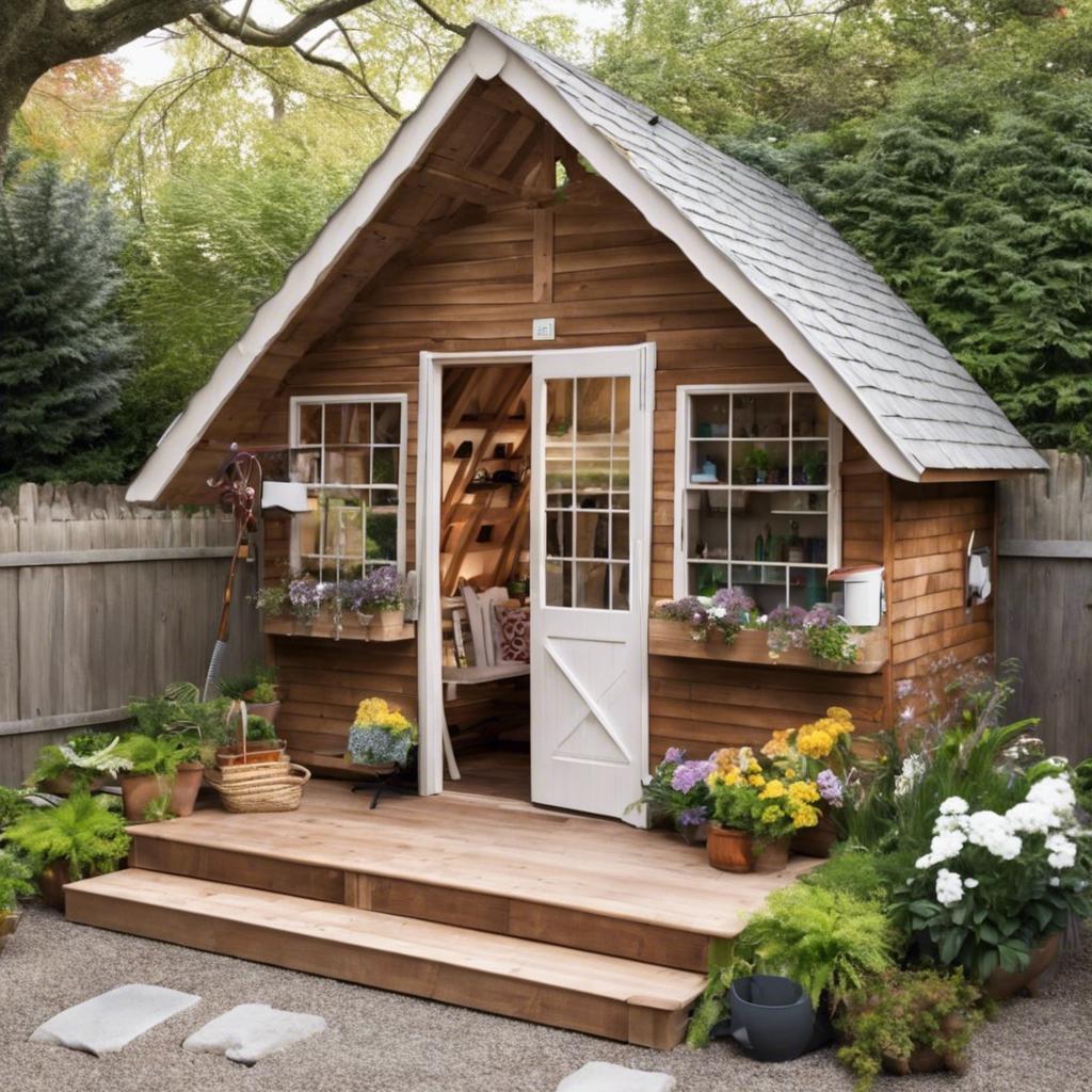 5. Creating a Cozy Retreat: Backyard Shed Design Ideas