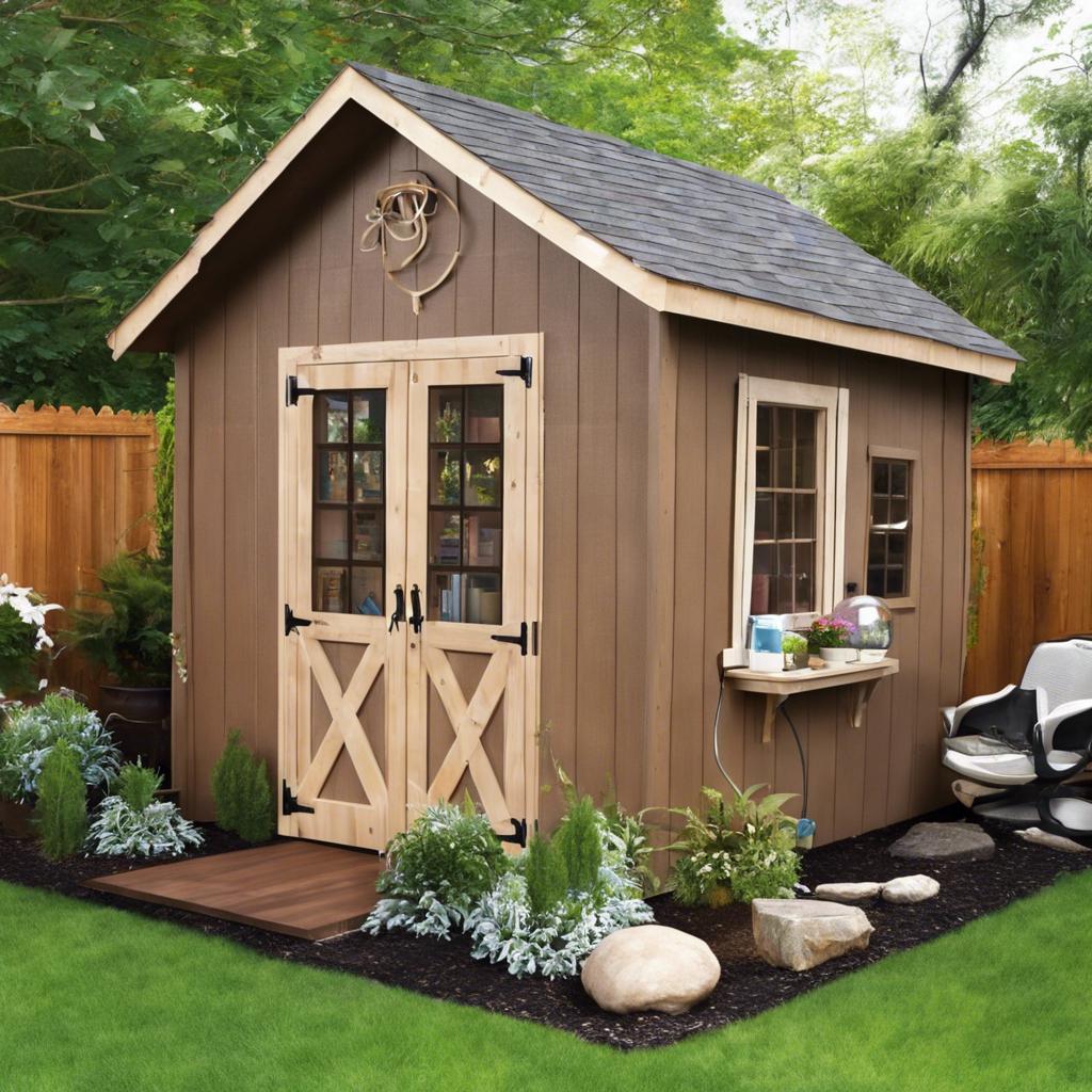 1. Transform Your Backyard Space with Innovative Shed Designs
