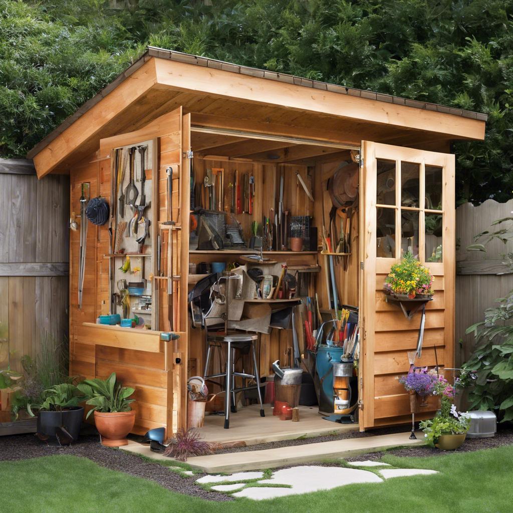 Innovative Storage Solutions for⁣ Backyard ‌Shed ⁣Design